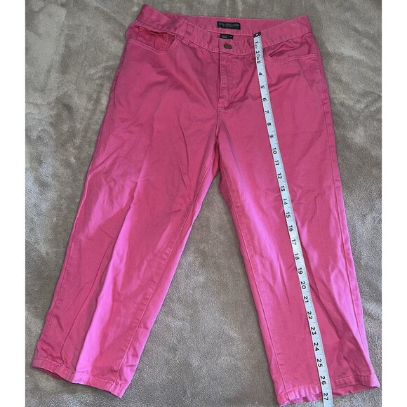 Ralph Lauren Jeans Co Pink Classic Midcalf Capri Size 4P - Picture 1 of 6